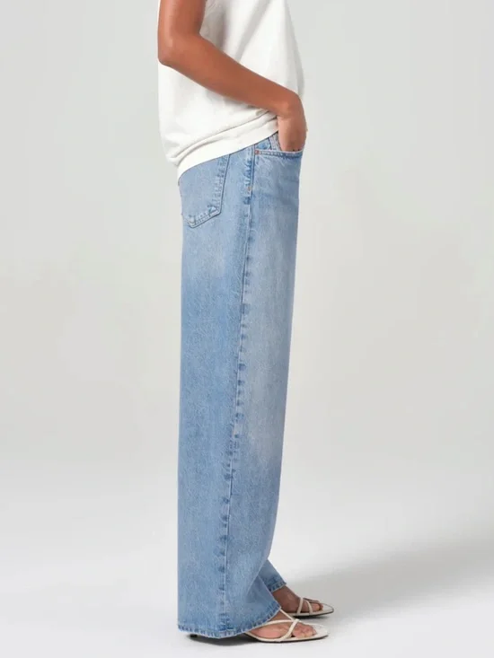 AGOLDE Low Slung Baggy in Libertine Size 27 - Picture 3 of 15